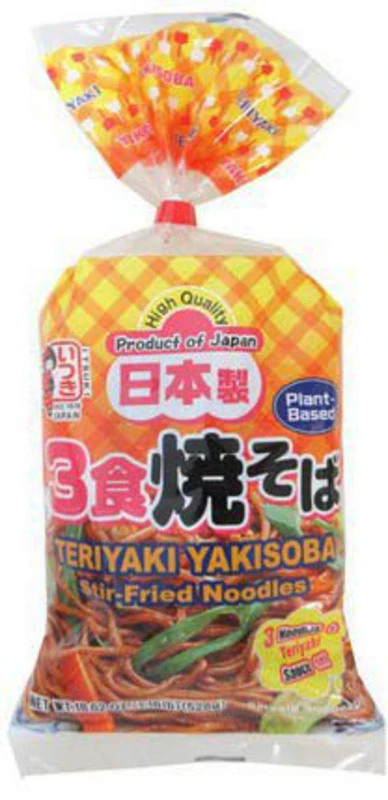 Teriyaki Yakisoba Nudeln von Itsuki [3 Portionen]