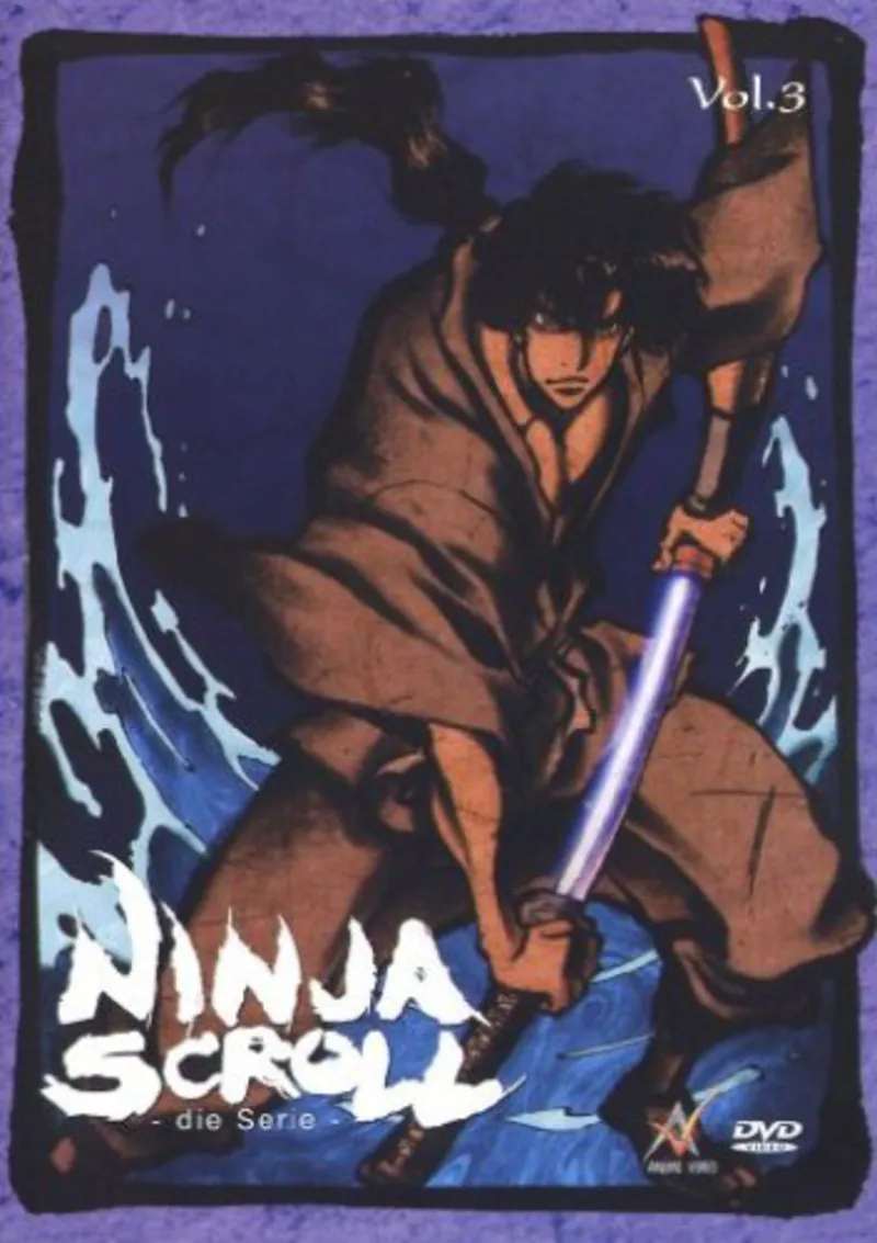 Ninja Scroll - Vol. 1 bis 4 - Komplett - DVD