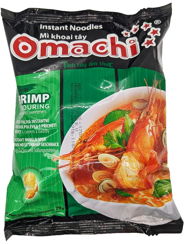 Instant-Nudeln - Shrimp von Omachi