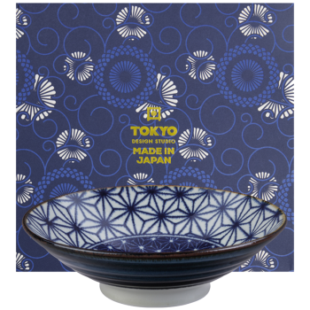 Große Schüssel | Big Bowl Geschenke-Set "Asanoha" von TOKYO Design Studio (1400ml.)