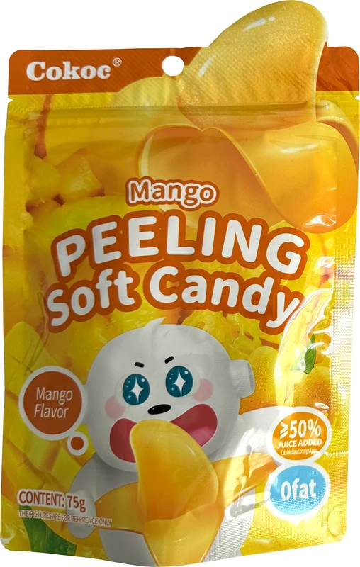 Schälbare weiche Bonbons - Mango von Cokoc