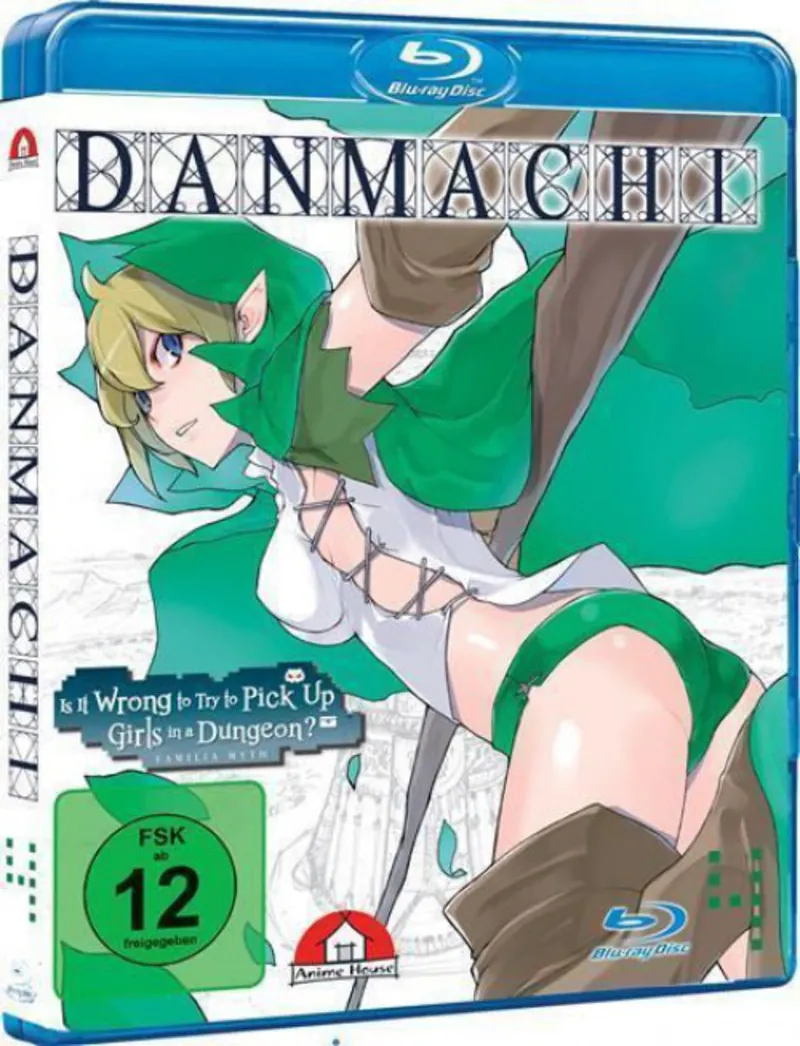 DanMachi - Blu-ray / BD Bundle Vol. 1 bis 4 - KOMPLETT