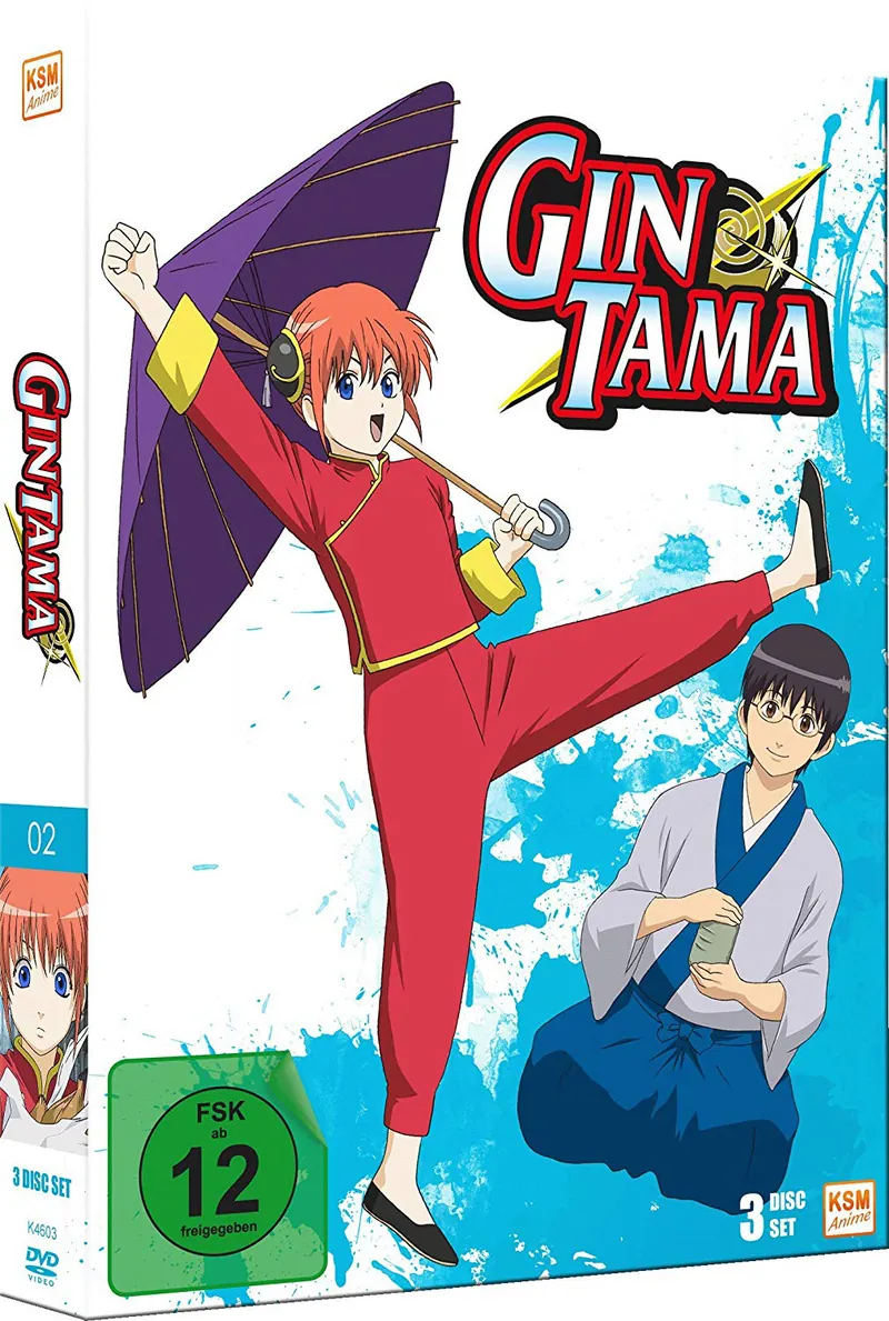 Gintama Box 1+2: Episode 1-24 [6 DVDs] 