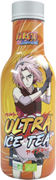 Bio Ice Tea - Schwarztee mit Melone - Limitierte Sakura Naruto Shippuden Version von ULTRA ICE TEA (Inklusive 25 Cent Pfand) [EINWEG]