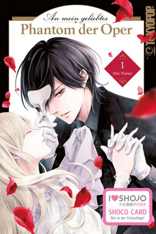 An mein geliebtes Phantom der Oper - Tokyopop - Band 1