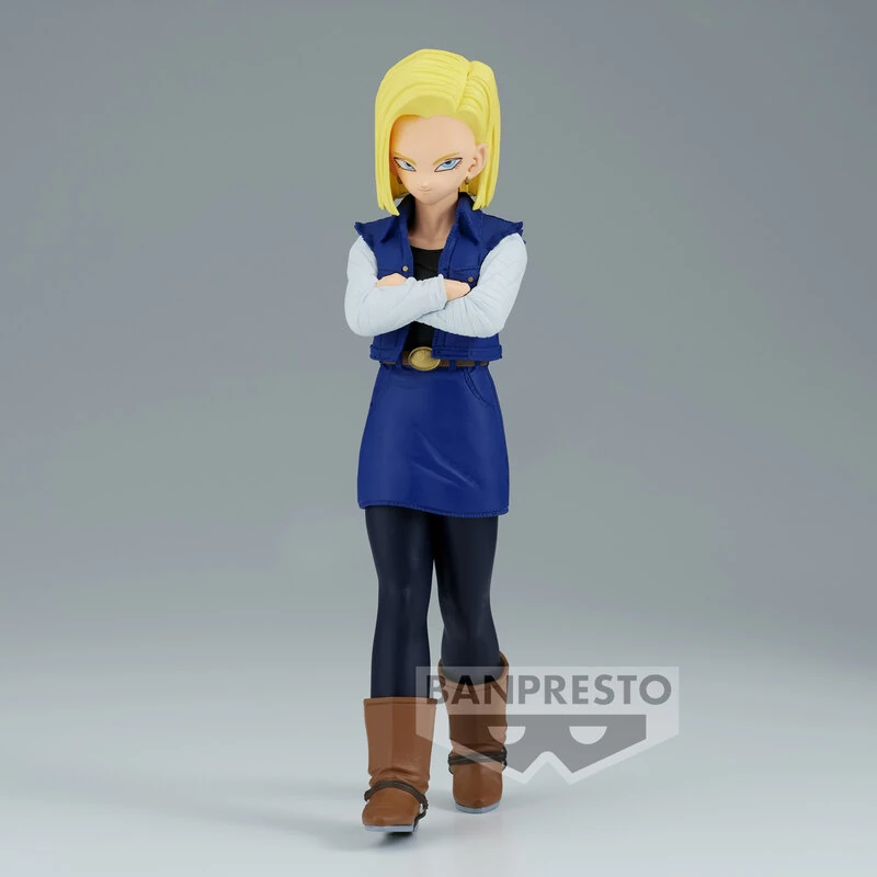 Android C 18 - Dragon Ball Z - Solid Edge Works - Banpresto