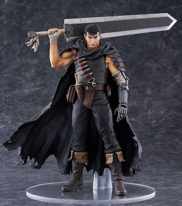 Berserk Pop Up Parade L PVC Statue Guts (Black Swordsman) - Max Factory