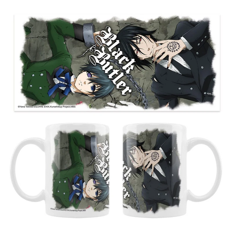 Ciel & Sebastian - Black Butler - Keramiktasse - Sakami Merchandise