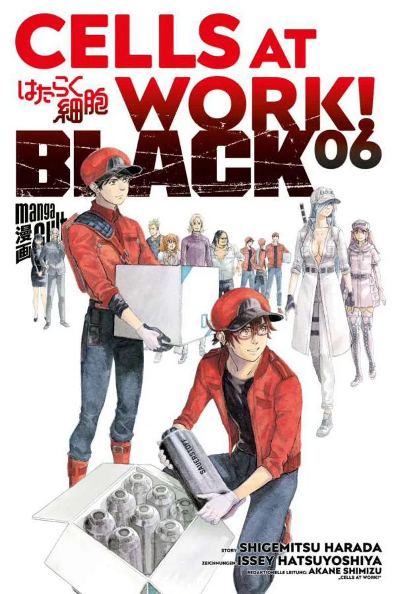 Cells at Work Black - Manga Cult - Band 6