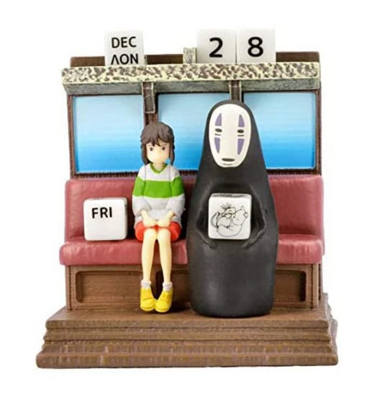 Chihiros Reise ins Zauberland - Diorama mit Kalender - Bahnfahrt - Semic