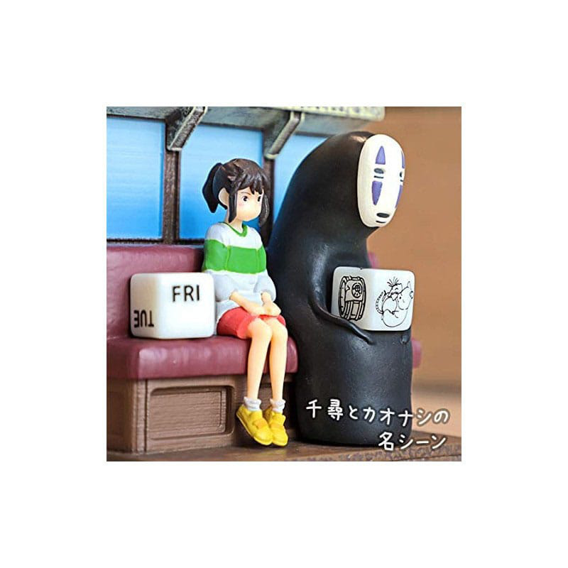 Chihiros Reise ins Zauberland - Diorama mit Kalender - Bahnfahrt - Semic