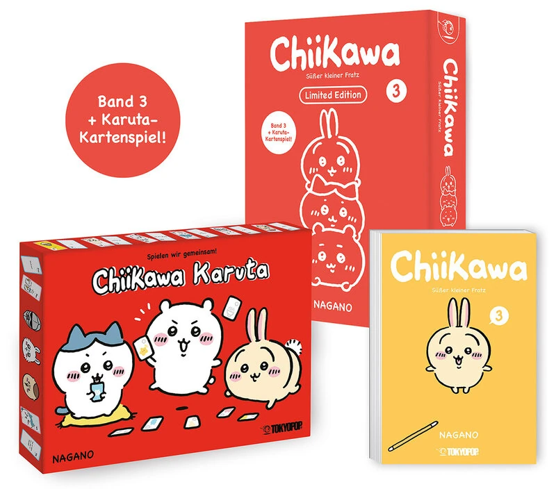 Chiikawa - Süßer kleiner Fratz - Tokyopop - Band 03 (Limited Edition)
