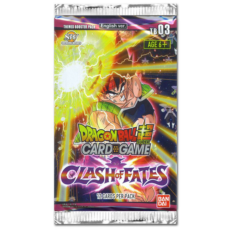 Dragon Ball Super Card Game Clash Of Fates AnimeFanShop.de - Clash Of Fates Booster Packung - Dragon Ball Super