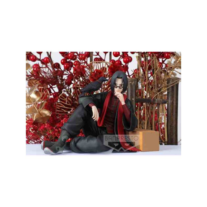 NARUTO SHIPPUDEN Itachi Uchiha Phone Strap & Stickers Banpresto 