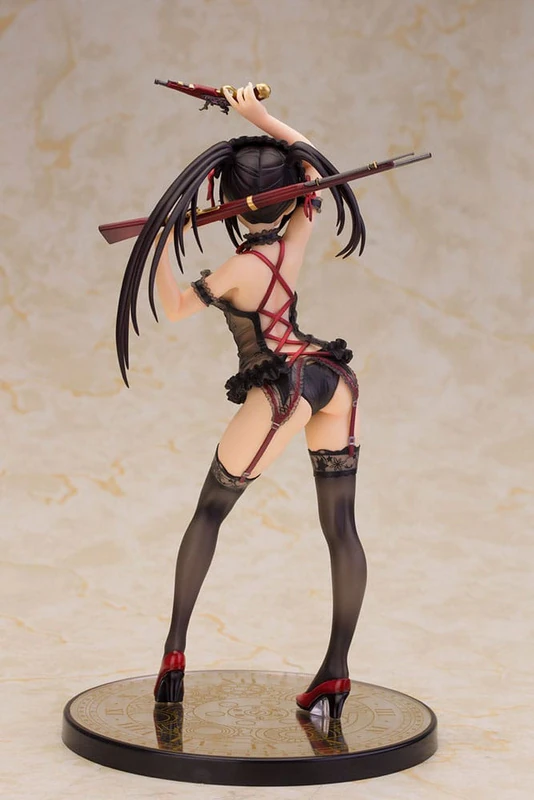 Kurumi Tokisaki - Date A Live - Statue 1/7 - Lingerie Ver. Black - Alphamax