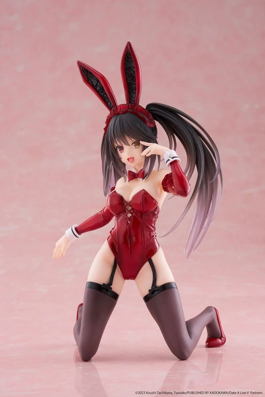 Kurumi Tokisaki - Date A Live V PVC - Desktop Cute Figure - Bunny Ver. - Taito Prize