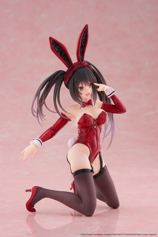 Kurumi Tokisaki - Date A Live V PVC - Desktop Cute Figure - Bunny Ver. - Taito Prize