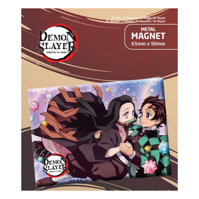  Tanjiro & Nezuko - Demon Slayer: Kimetsu no Yaiba Magnet - POPbuddies