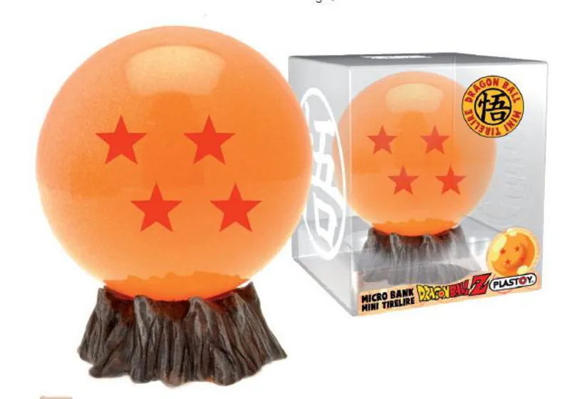 Dragonball mit 4 Sternen - Dragonball Spardose - Plastoy