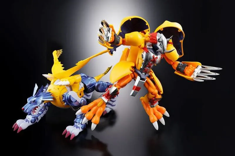 Gabumon (Warp)-Digitation zu Metal Garurumon - Digivolving Spirits 02