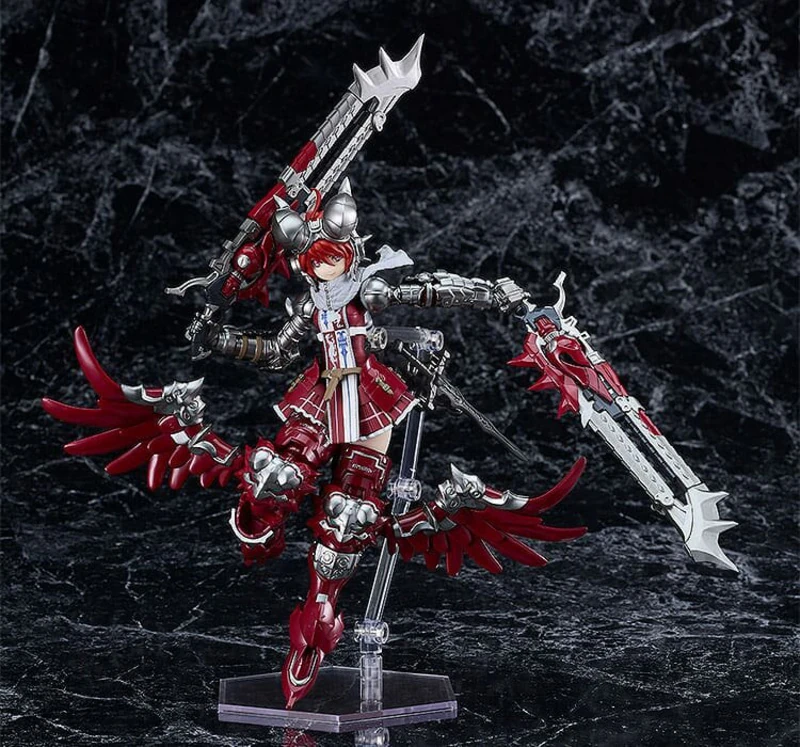 Godwing Dragon Knight Ren Fire Dragon - Godzorder Plamax - Max Factory