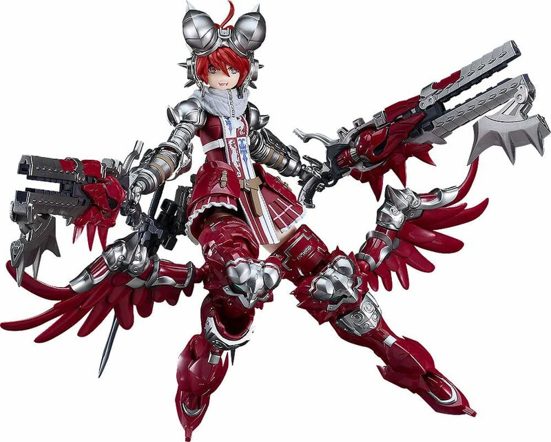 Godwing Dragon Knight Ren Fire Dragon - Godzorder Plamax - Max Factory