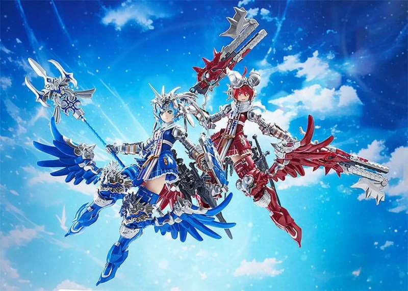 Godwing Dragon Knight Ren Fire Dragon - Godzorder Plamax - Max Factory