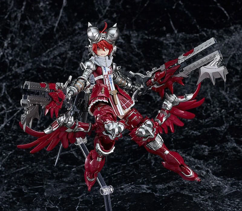 Godwing Dragon Knight Ren Fire Dragon - Godzorder Plamax - Max Factory