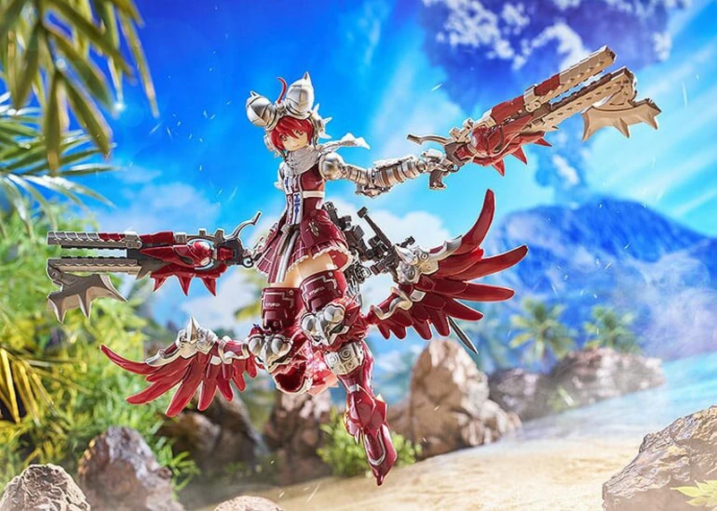Godwing Dragon Knight Ren Fire Dragon - Godzorder Plamax - Max Factory
