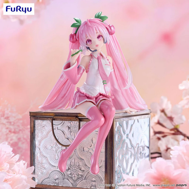 Sakura Miku - Hatsune Miku - Noodle Stopper - 2024 Pearl Color Ver. - Furyu