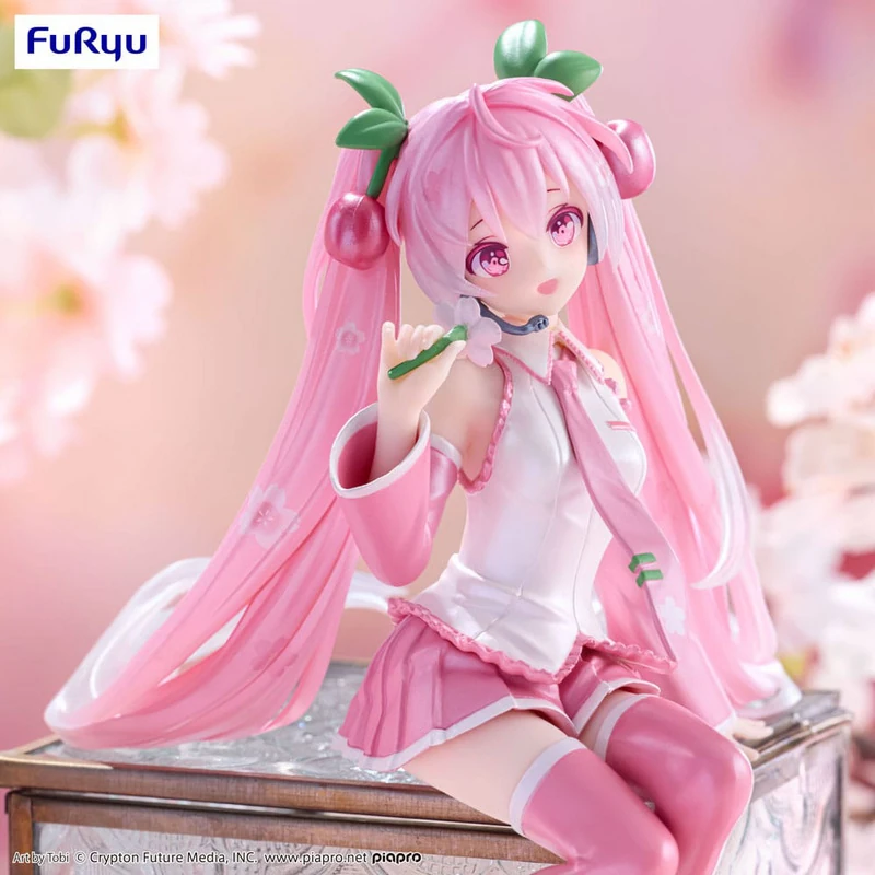 Sakura Miku - Hatsune Miku - Noodle Stopper - 2024 Pearl Color Ver. - Furyu