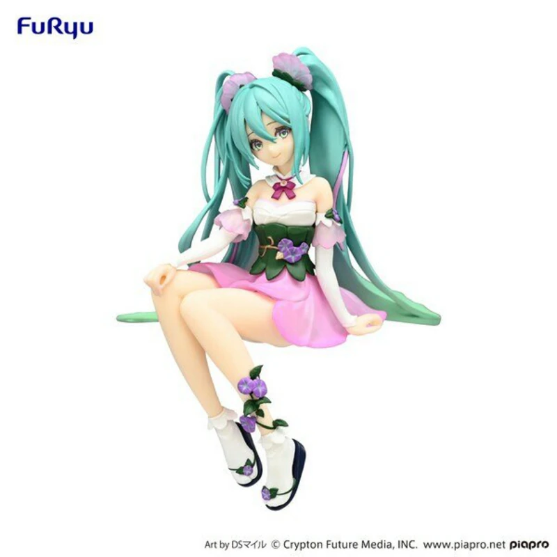 Hatsune Miku - Pink Color - Flower Fairy Morning Glory - Noodle Stopper - Furyu