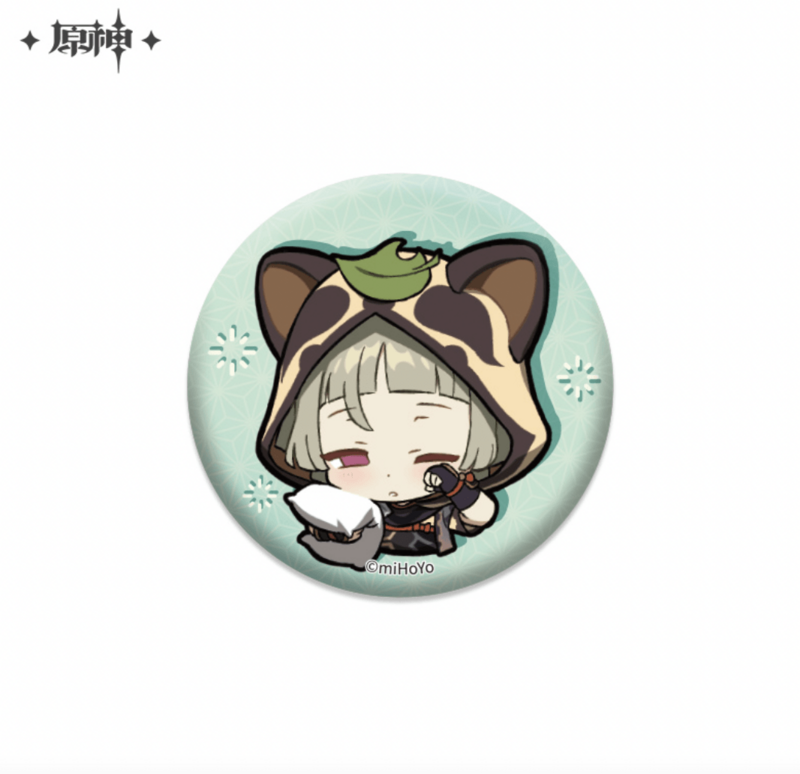 AnimeFanShop.de - Sayu - Genshin Impact - Chibi Stickers Glossy Badge ...