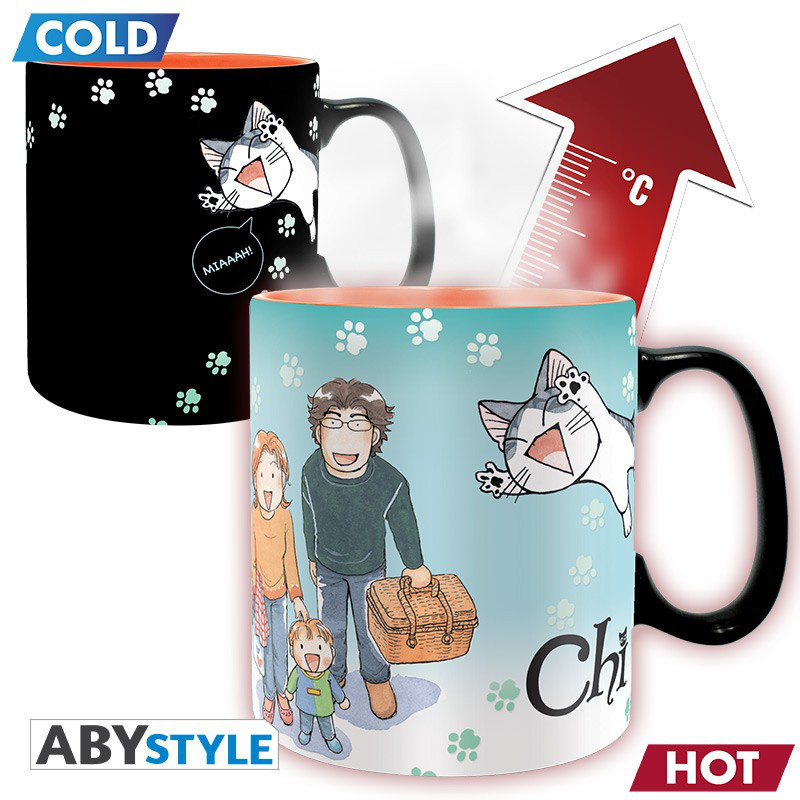 Kleine Katze Chi Tasse (460 ml) - Chi & Fish - ABYStyle 