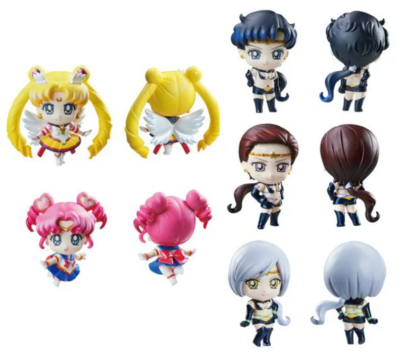 Komplettset - Sailor Moon Petit Chara Land - Sailor Stars