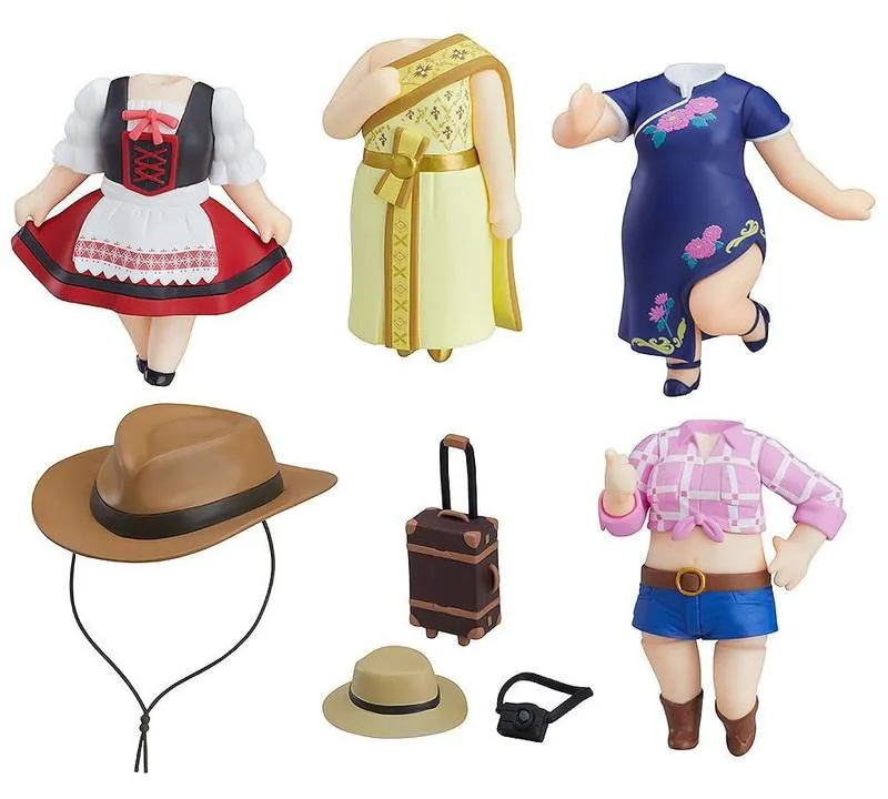 LoveLive!Sunshine!! Nendoroid More Zubehör-5er-Set World Image Girls Vol. 2