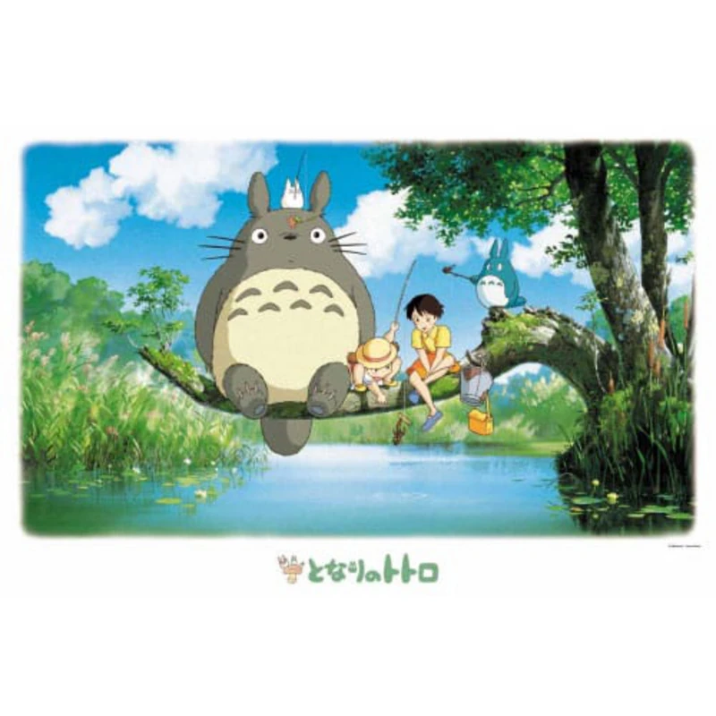 Mein Nachbar Totoro - Puzzle - Will Totoro catch a Fish (1000 Teile) - Ensky