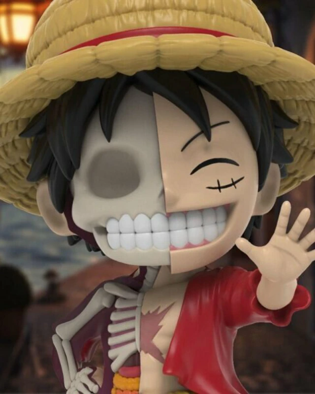 Monkey D. Ruffy - One Piece - Freeny's Hidden Dissectibles Wanted Series - Mighty Jaxx