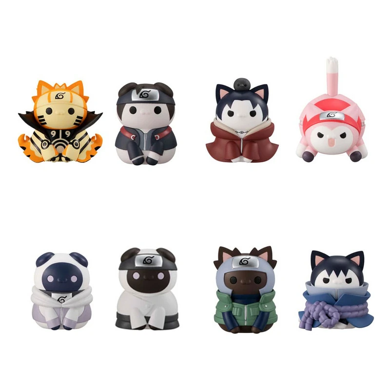 Lucky Box - Naruto Shippuden Mega Cat Project - Sammelfiguren Nyaruto! - Ver. Break out! Fourth Great Ninja War - Megahouse