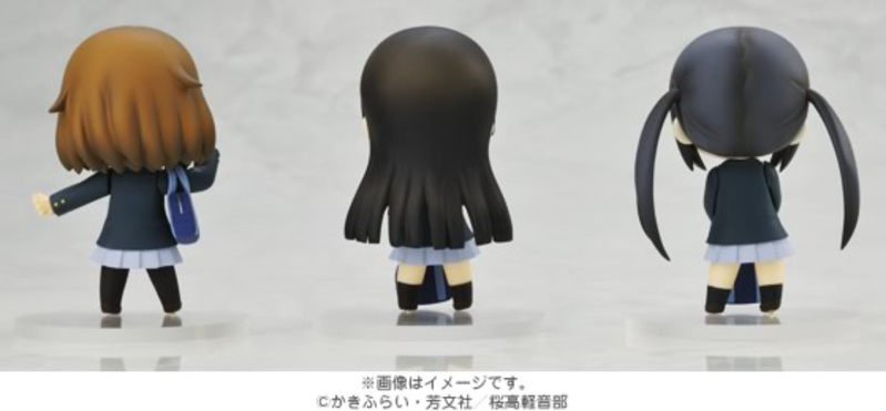 K-ON! - Nakano Azusa - Akiyama Mio - Hirasawa Yui - Nendoroid Petit K-ON! Set TBSishop & Lawson Exclusive Ver.
