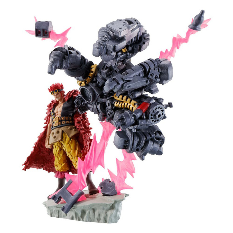 Lucky Box - One Piece - Petitrama - Mini-Statue - Logbox Re Birth Wanokuni Vol. 2 Set - Megahouse