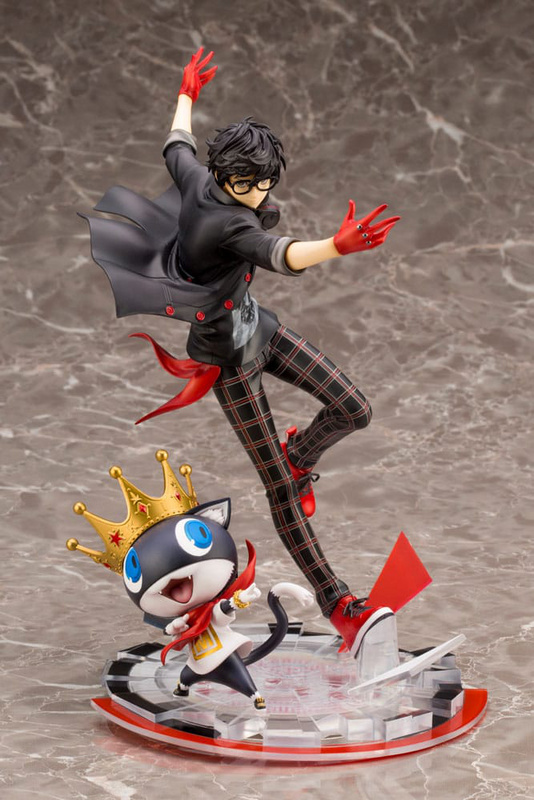 Hero & Morgana - Persona 5 - Dancing Star Night - ARTFXJ Statue 1/8 - Kotobukiya
