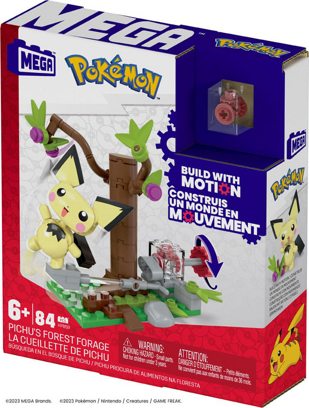 Pichus Wald-Futtersuche - Pokémon - Mega Construx Bauset - Mattel