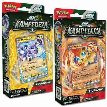Lucky Box - Pokemon TCG - Pokemon Ex-Kampfdeck - Victini/Miraidon - (deutsch)
