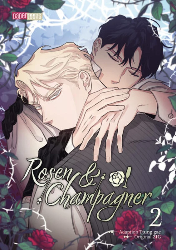 Rosen & Champagner - Papertoons - Band 002