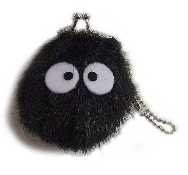 Rußmännchen/ Susuwatari Plüsch - Mini Geldbörse - Studio Ghibli