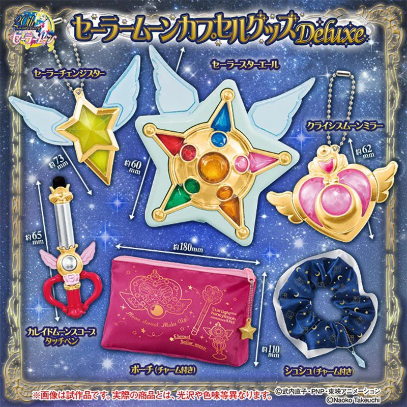 Sailor Moon Haarband mit Mond und Broschen - Anhänger