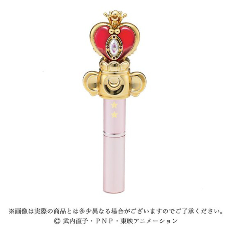 Sailor Moon Mondstab der Liebesmacht / Kosmisches Zepter der Mondherzen Puderpinsel - exklusiv von Premium Bandai
