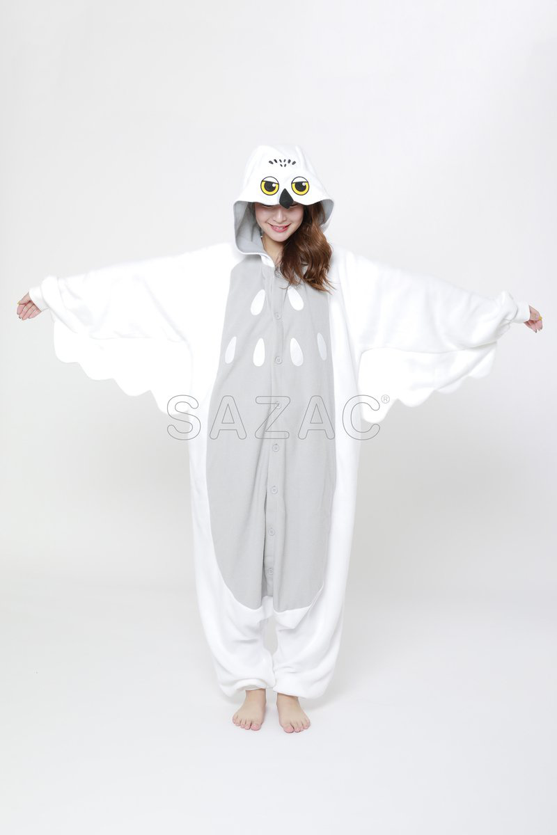 Schneeeulen Kigurumi - Sazac 