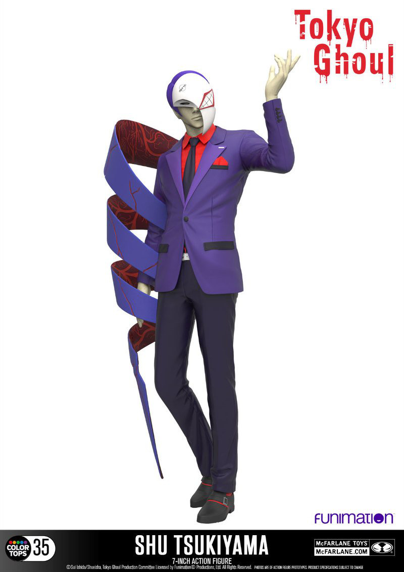 Shu Tsukiyama - Color Tops McFarlane Toys